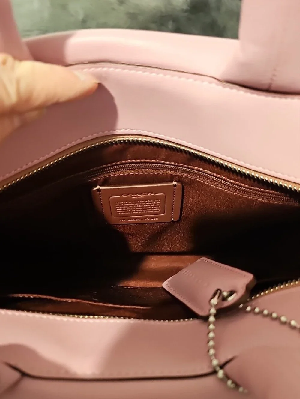 Coach soft pink